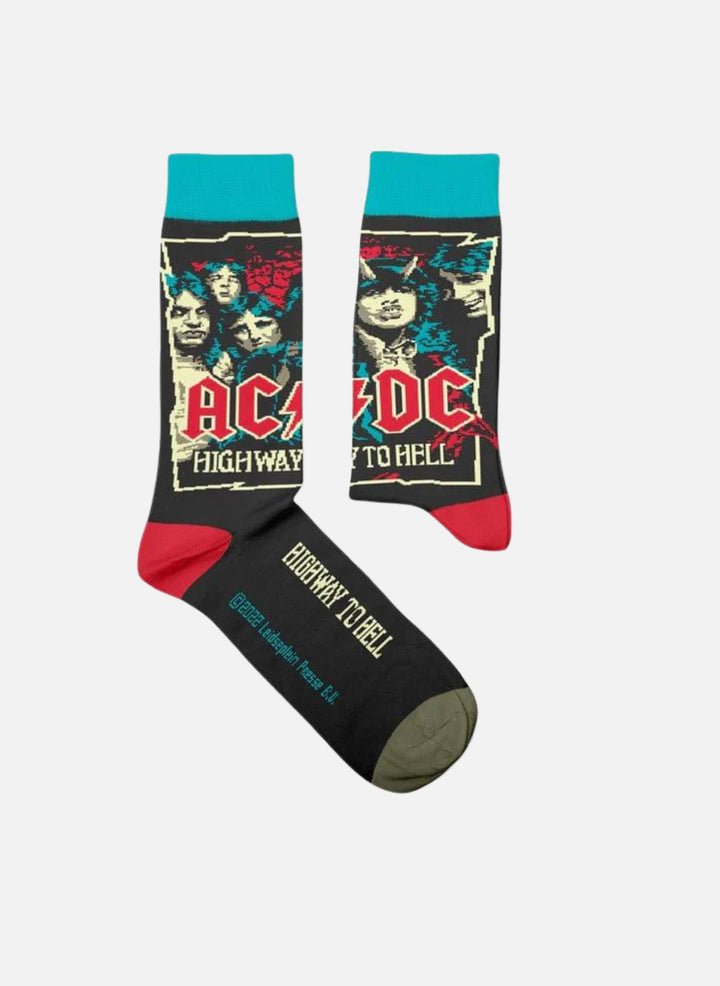 Chaussettes Highway to Hell AC/DC