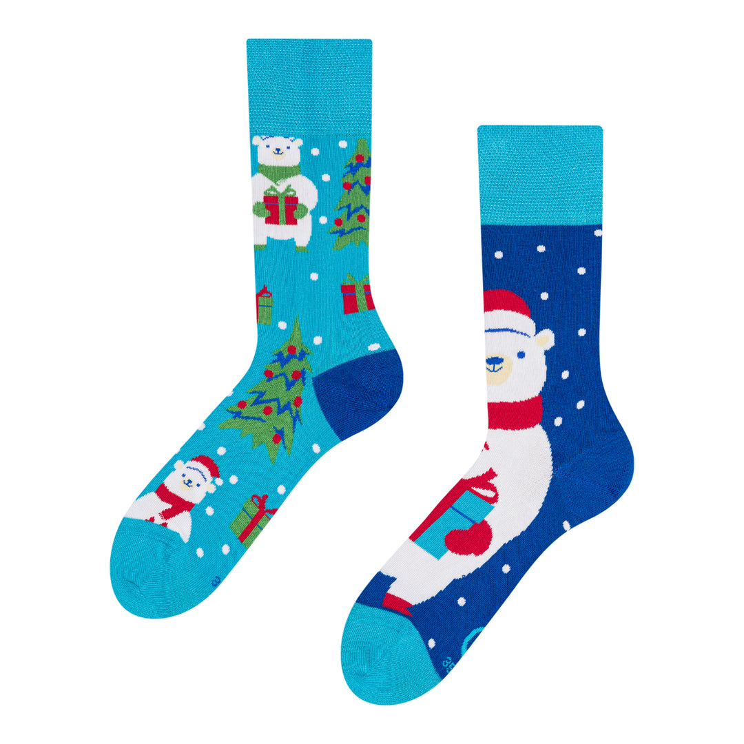 Chaussettes Ours de Noël