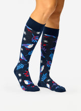 Chaussettes Mi-Bas Nouveaux Oiseaux d’Hiver