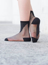 Chaussettes Transparentes Shibuya Black