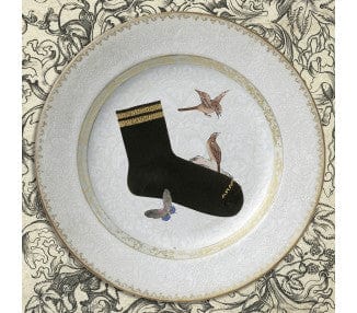 Le Bar a Chaussettes - Chaussettes Courtes Fil d'Ecosse Or Brillantes