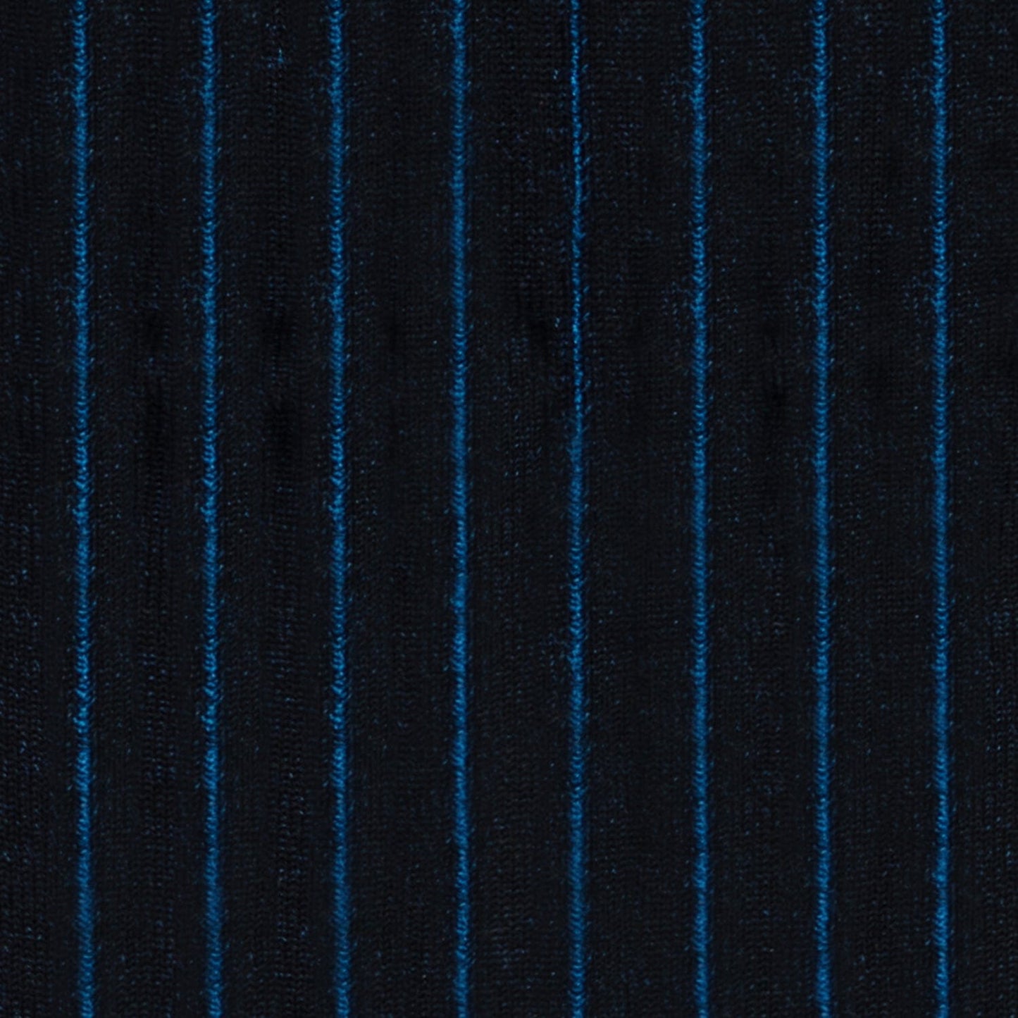 Le Bar a Chaussettes - Chaussettes Fil d'Ecosse Noires Rayures Bleues