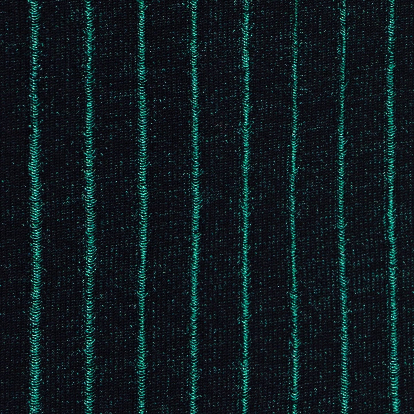 Le Bar a Chaussettes - Chaussettes Fil d'Ecosse Noires Rayures Vertes