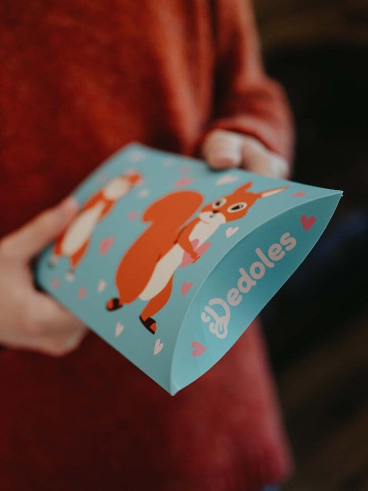 Le Bar a Chaussettes - Boite Cadeau Hamster et Ecureuil - 2 - 3 paires