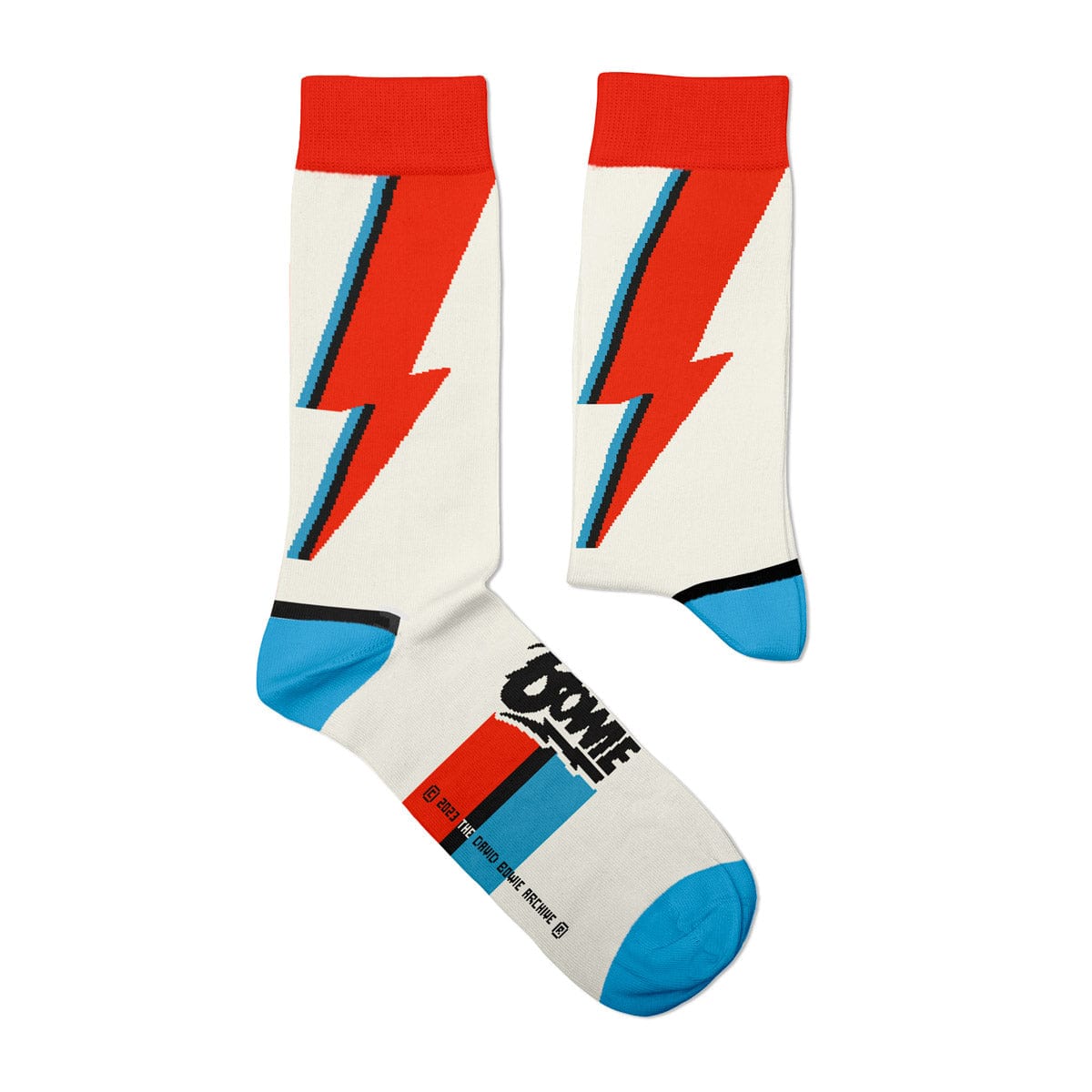 Le Bar a Chaussettes - Chaussettes Aladdin Sane, David Bowie