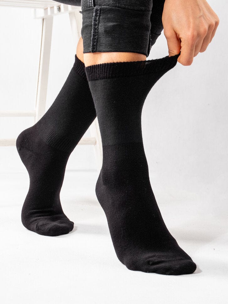 Le Bar a Chaussettes - Chaussettes bambou Confort noires