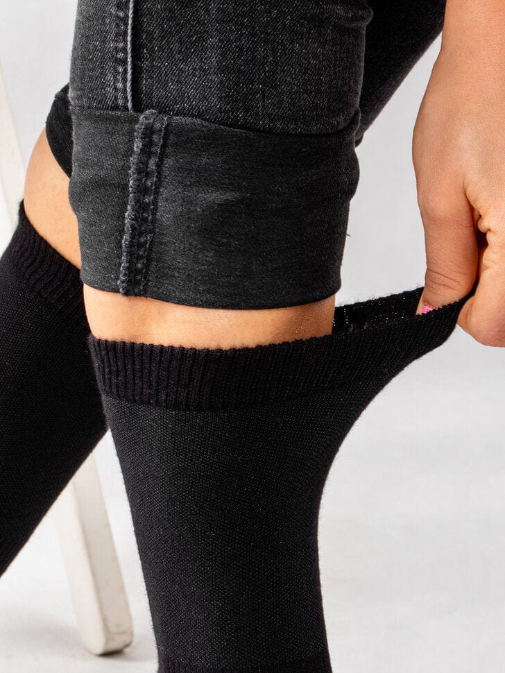Le Bar a Chaussettes - Chaussettes bambou Confort noires