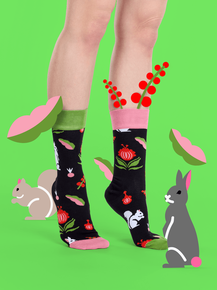 Le Bar a Chaussettes - Chaussettes bambou Jardin Folklorique