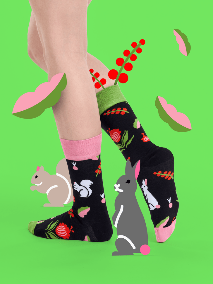 Le Bar a Chaussettes - Chaussettes bambou Jardin Folklorique