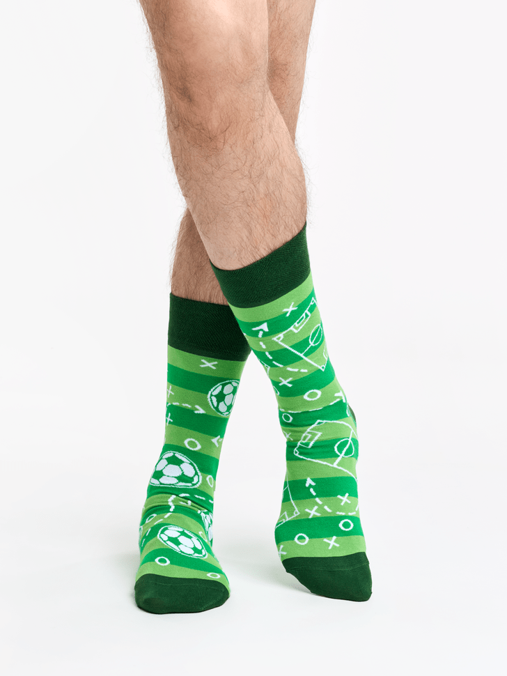 Le Bar a Chaussettes - Chaussettes bambou Terrain de Football