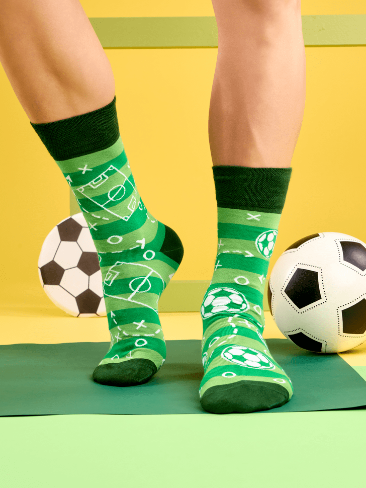 Le Bar a Chaussettes - Chaussettes bambou Terrain de Football