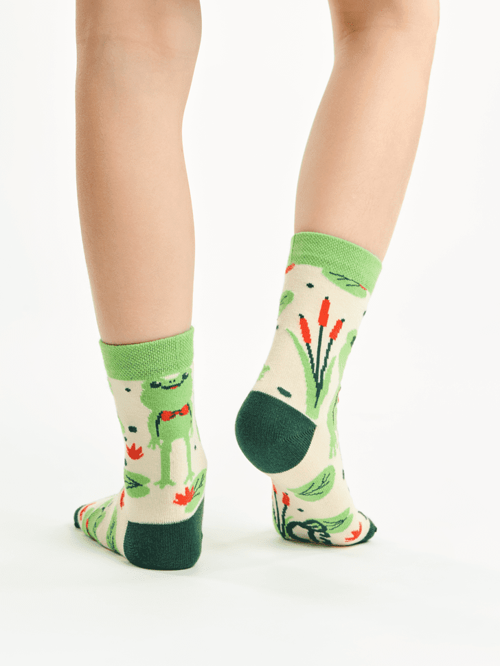 Le Bar a Chaussettes - Chaussettes Enfants Petite Grenouille