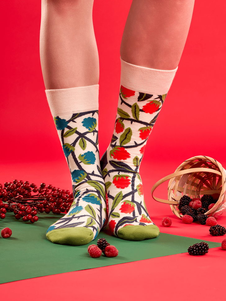 Le Bar a Chaussettes - Chaussettes Framboises