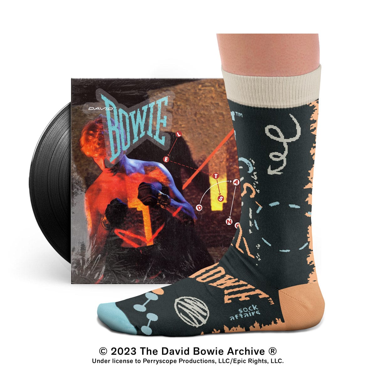 Le Bar a Chaussettes - Chaussettes Let's Dance, David Bowie