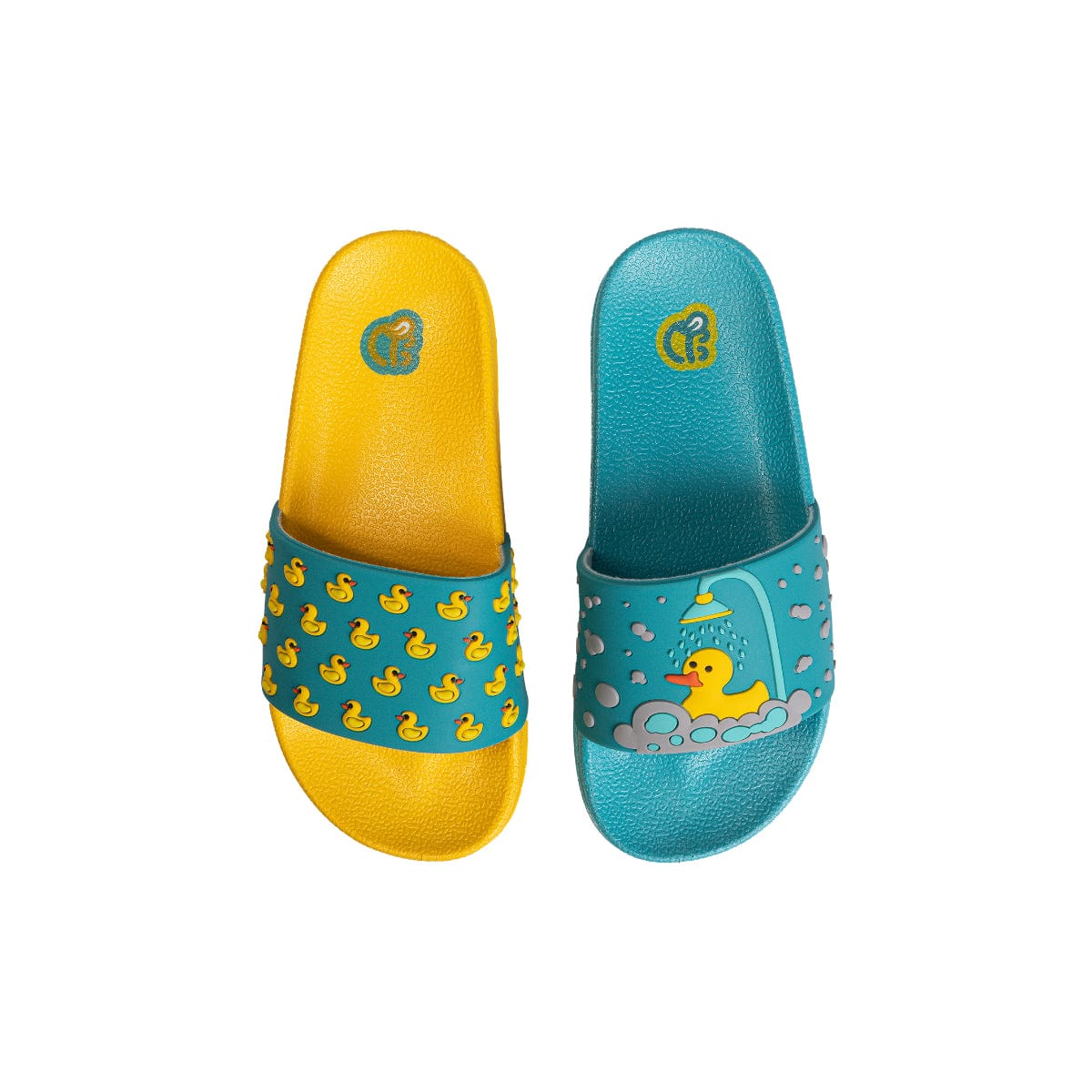 Le Bar a Chaussettes - Claquettes Enfants Canards de Bain