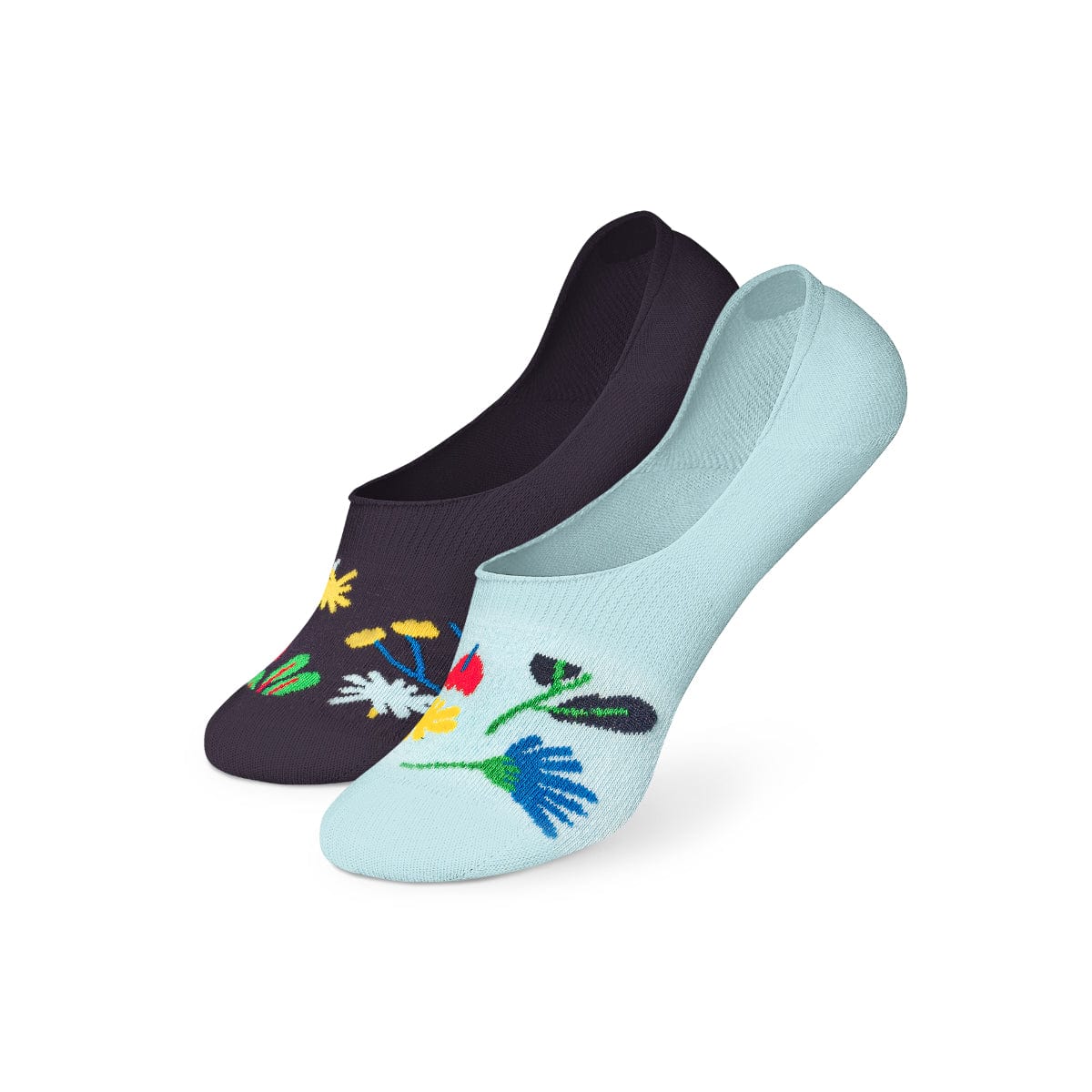 Le Bar a Chaussettes - Protège-pieds Aquarelle de Fleurs