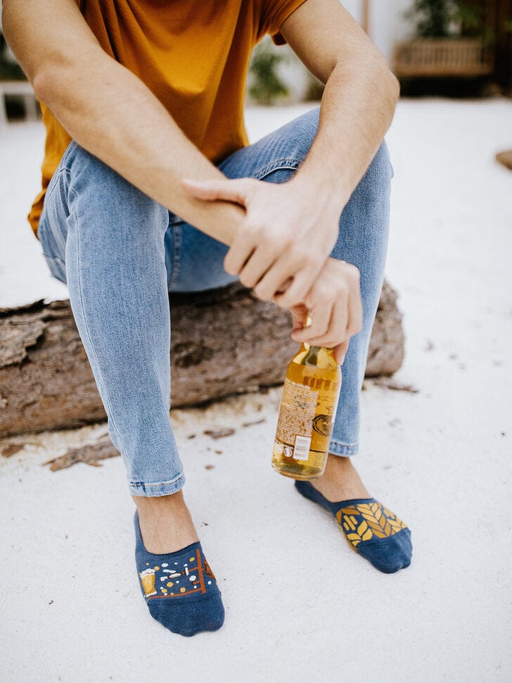 Le Bar a Chaussettes - Protège-pieds Bière et Houblon