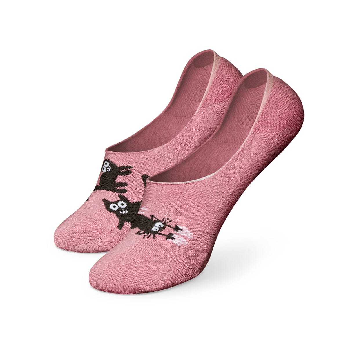 Le Bar a Chaussettes - Protège-pieds Chats Roses