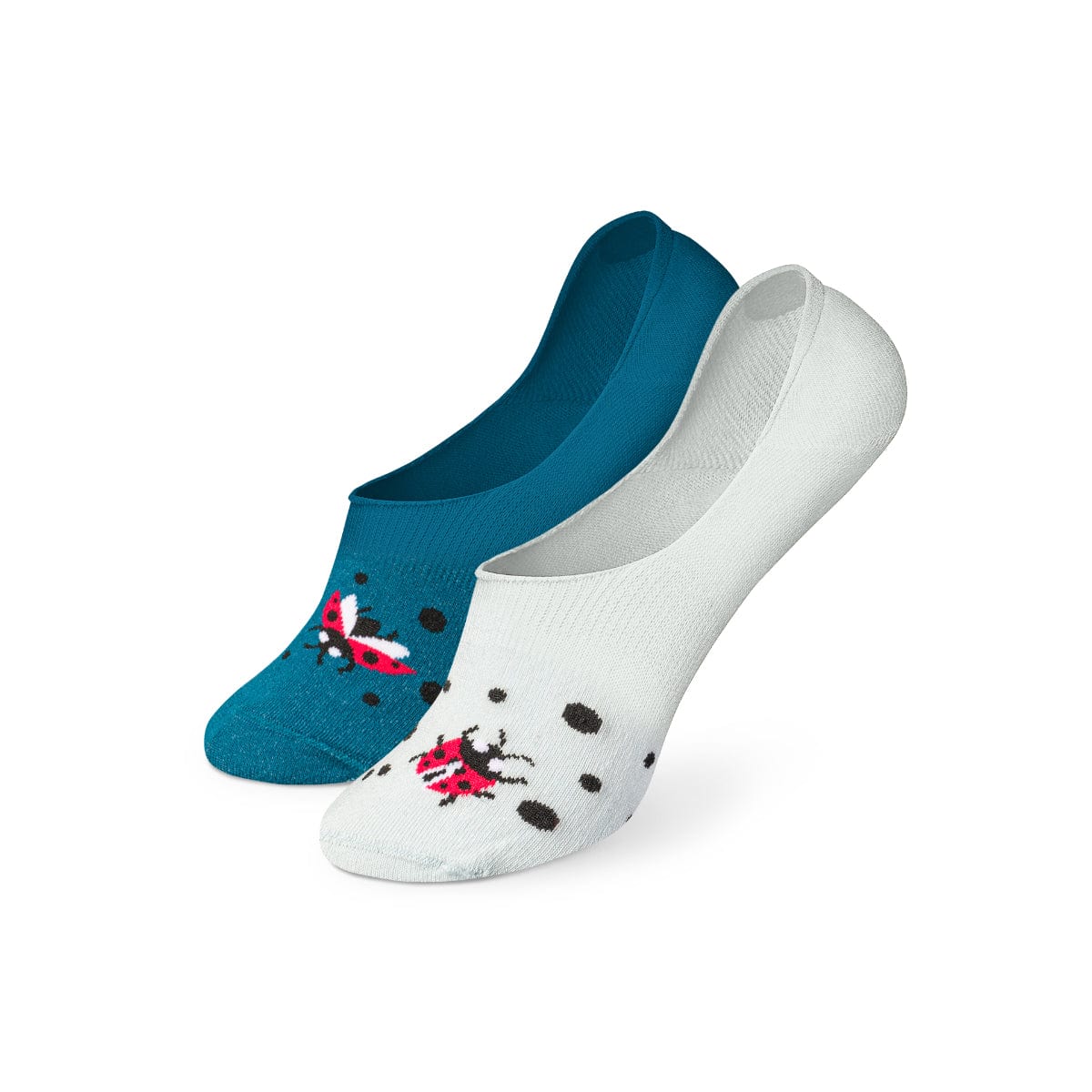 Le Bar a Chaussettes - Protège-pieds Coccinelles et Points