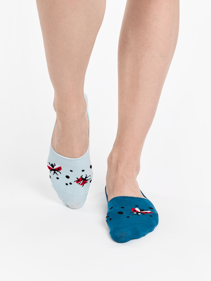 Le Bar a Chaussettes - Protège-pieds Coccinelles et Points