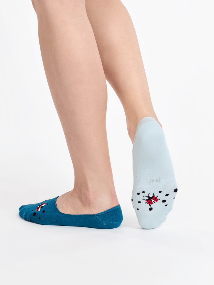 Le Bar a Chaussettes - Protège-pieds Coccinelles et Points