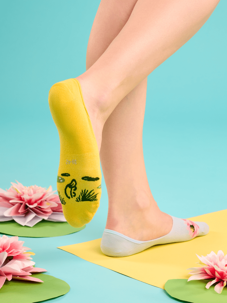 Le Bar a Chaussettes - Protège-pieds Nénuphar