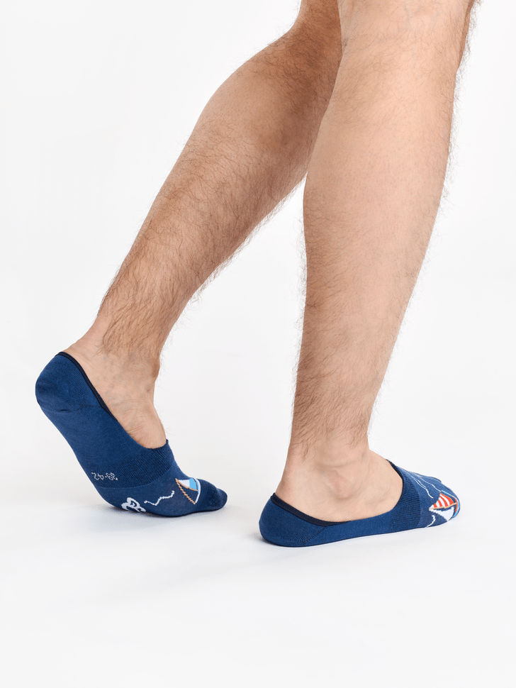 Le Bar a Chaussettes - Protège-pieds Phare et bateaux à voile