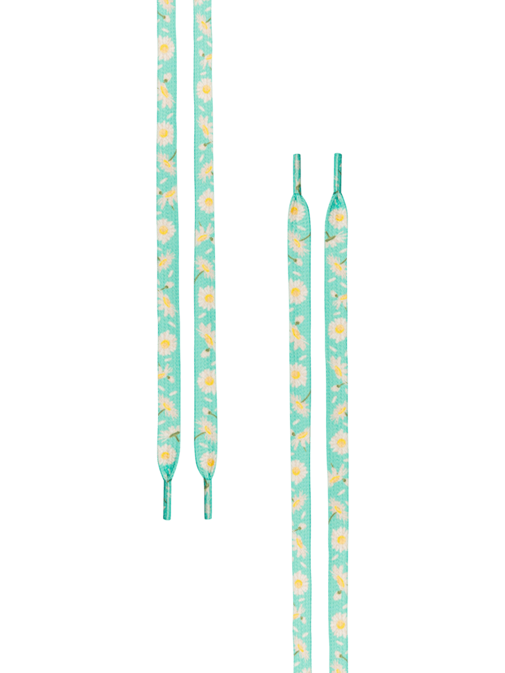 Le Bar a Chaussettes - Sneakers en toile Marguerites Estivales