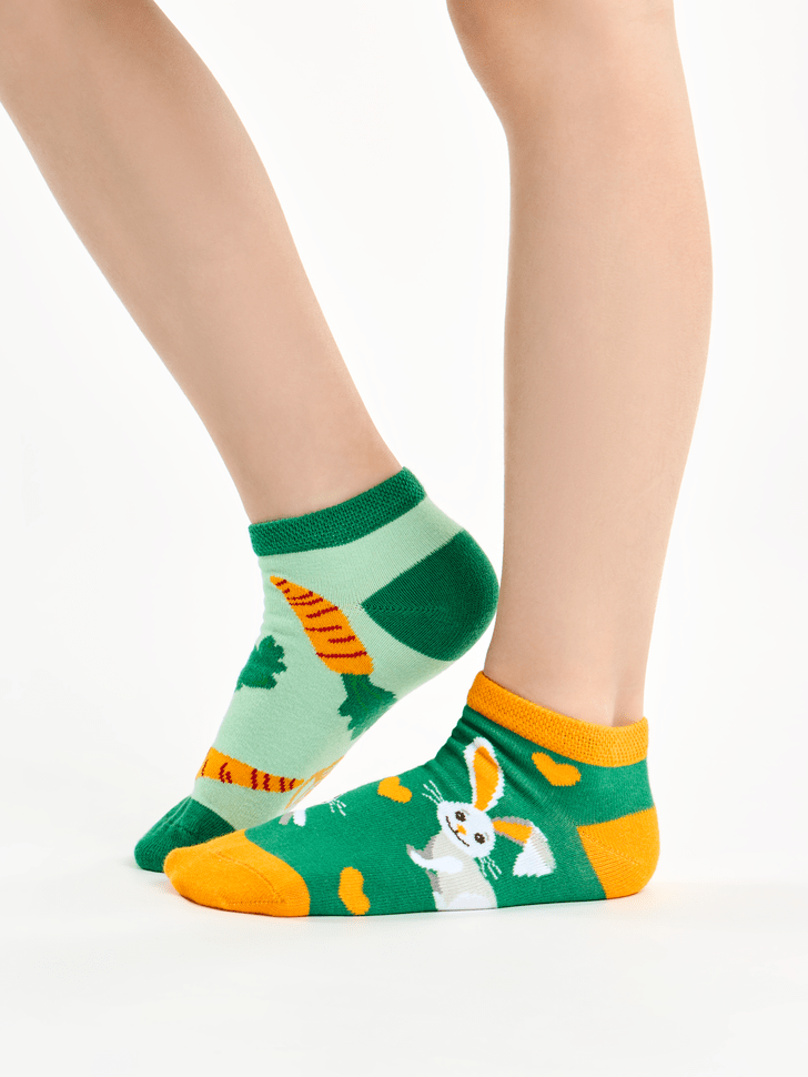 Le Bar a Chaussettes - Socquettes Enfants Carottes et Lapins