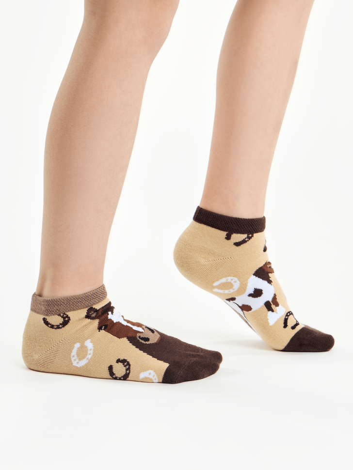 Le Bar a Chaussettes - Socquettes Enfants Chevaux