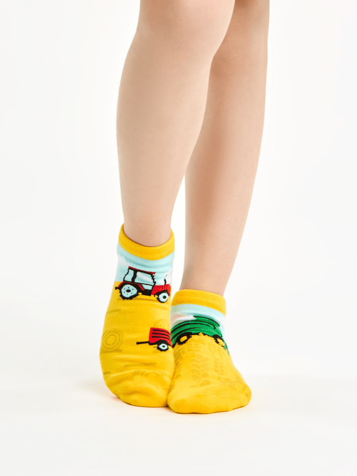 Le Bar a Chaussettes - Socquettes Enfants Tracteur