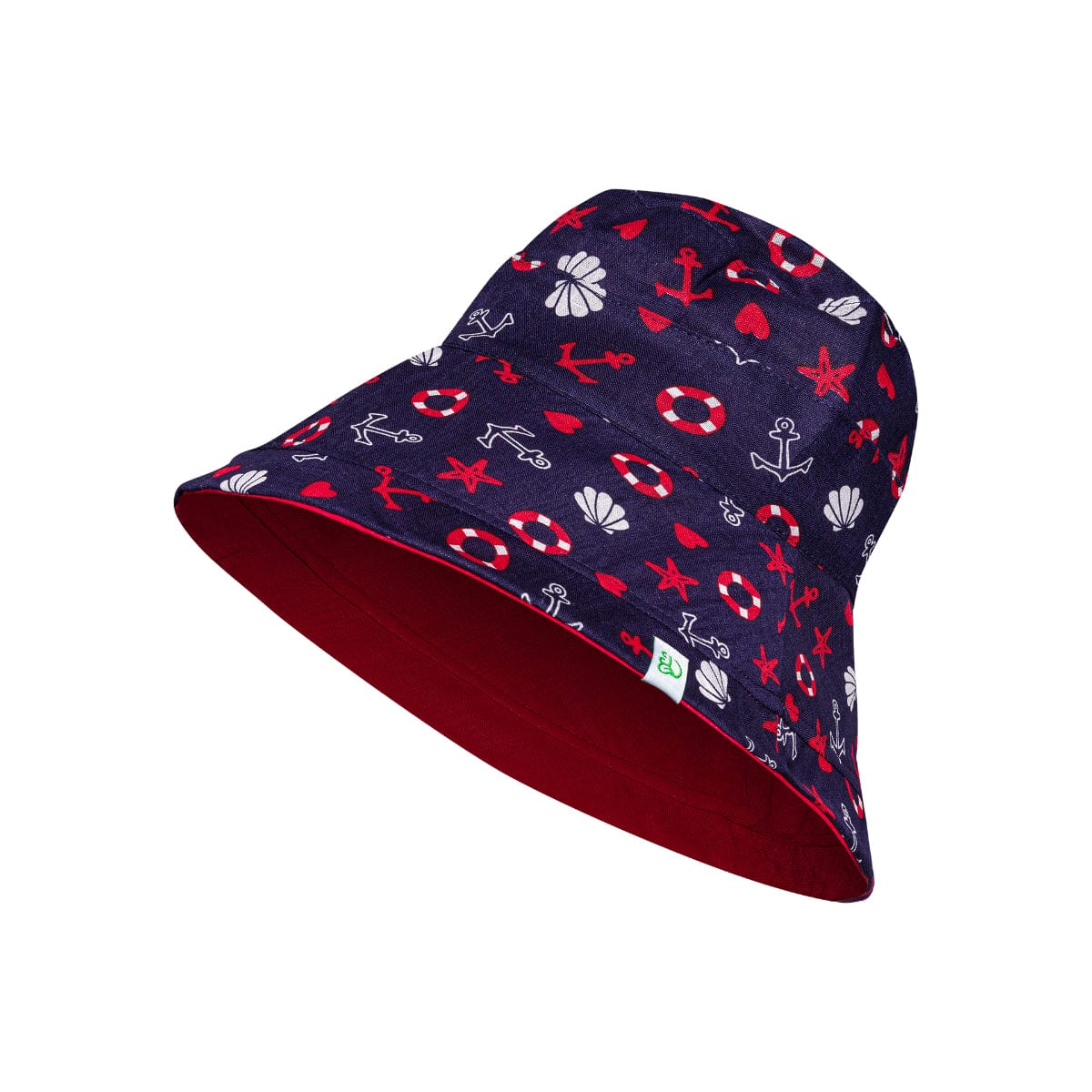 Le Bar a Chaussettes - Chapeau Femme Réversible Ambiance Maritime