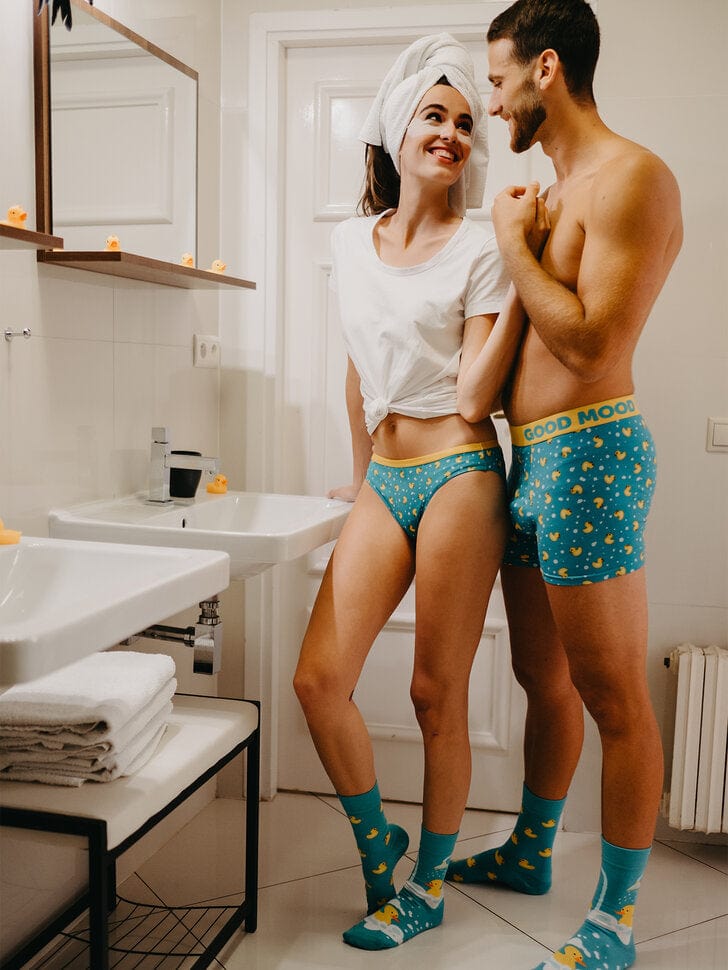 Le Bar a Chaussettes - Boxer Homme Canards de Bain
