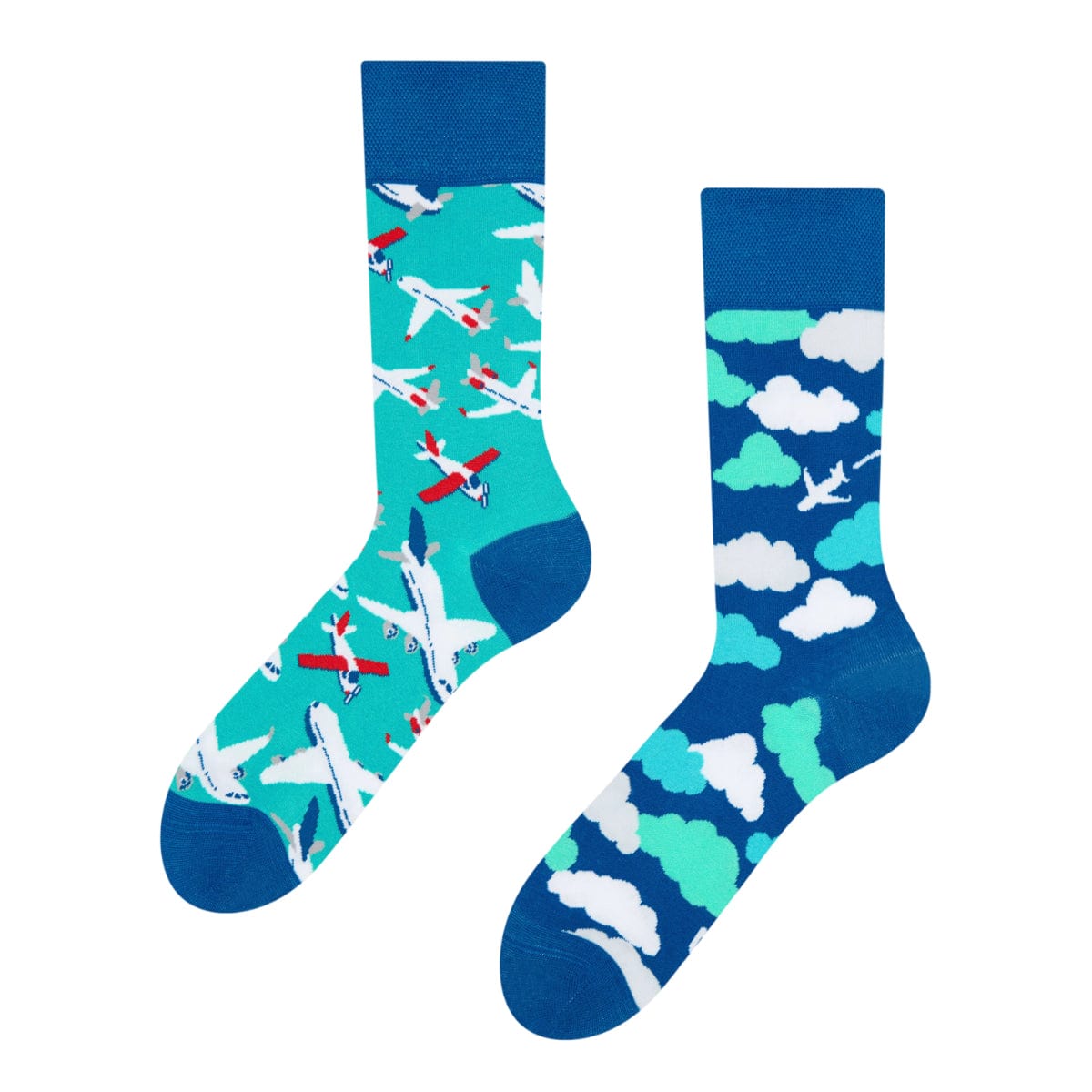 Le Bar a Chaussettes - Chaussettes Avions dans les Nuages