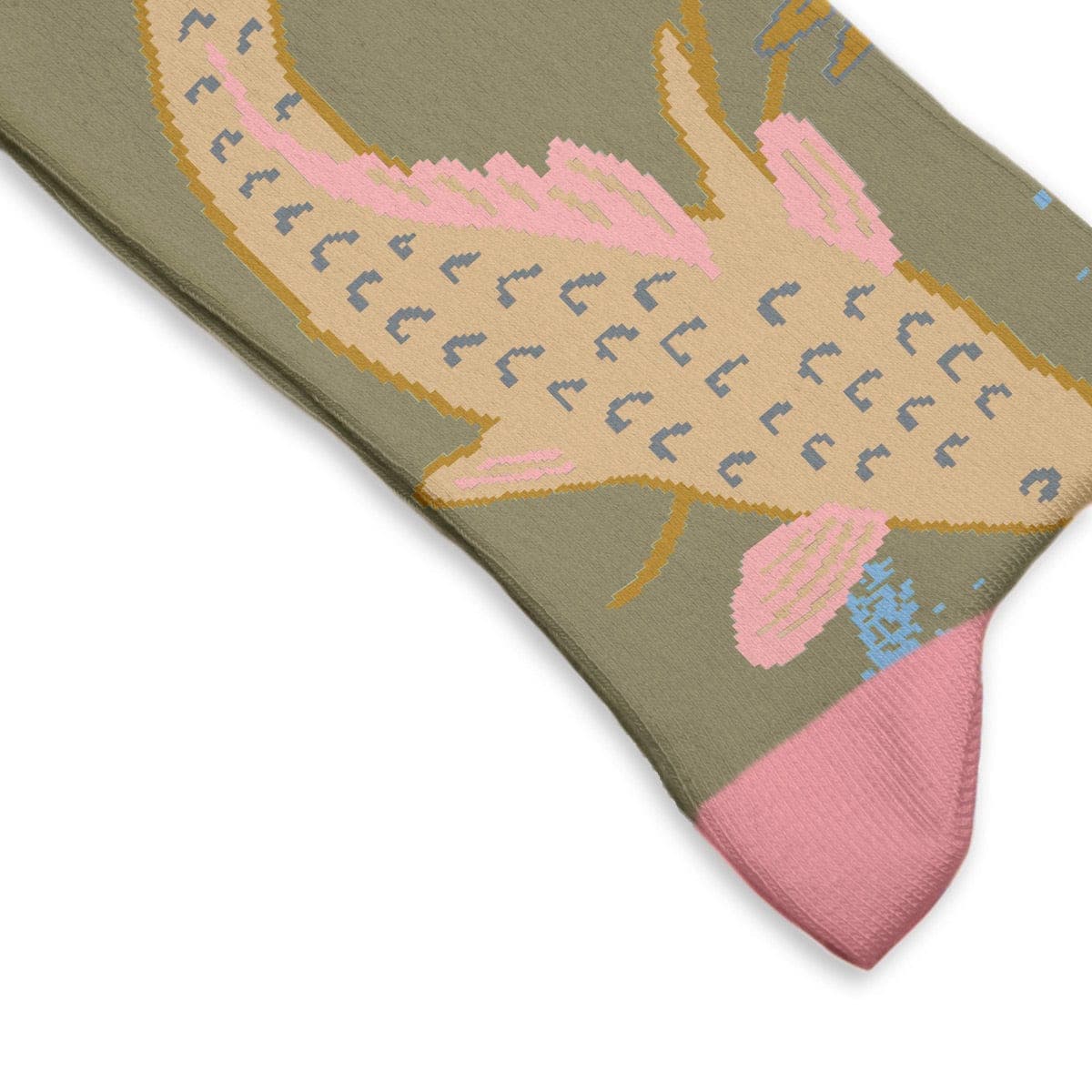 Le Bar a Chaussettes - Chaussettes Carpes Koi Nageant, Tsukioka Yoshitoshi