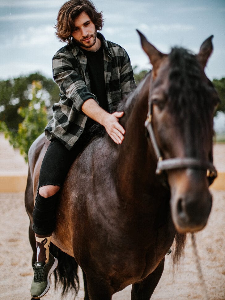 Le Bar a Chaussettes - Chaussettes Chevaux