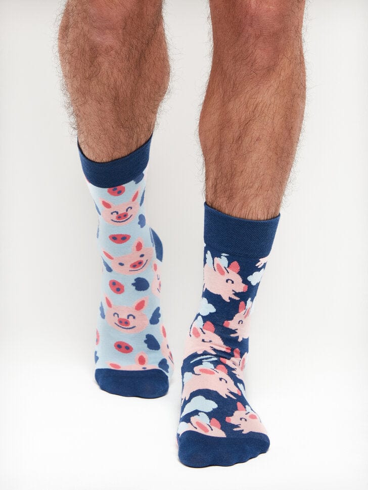 Le Bar a Chaussettes - Chaussettes Cochons Ailés