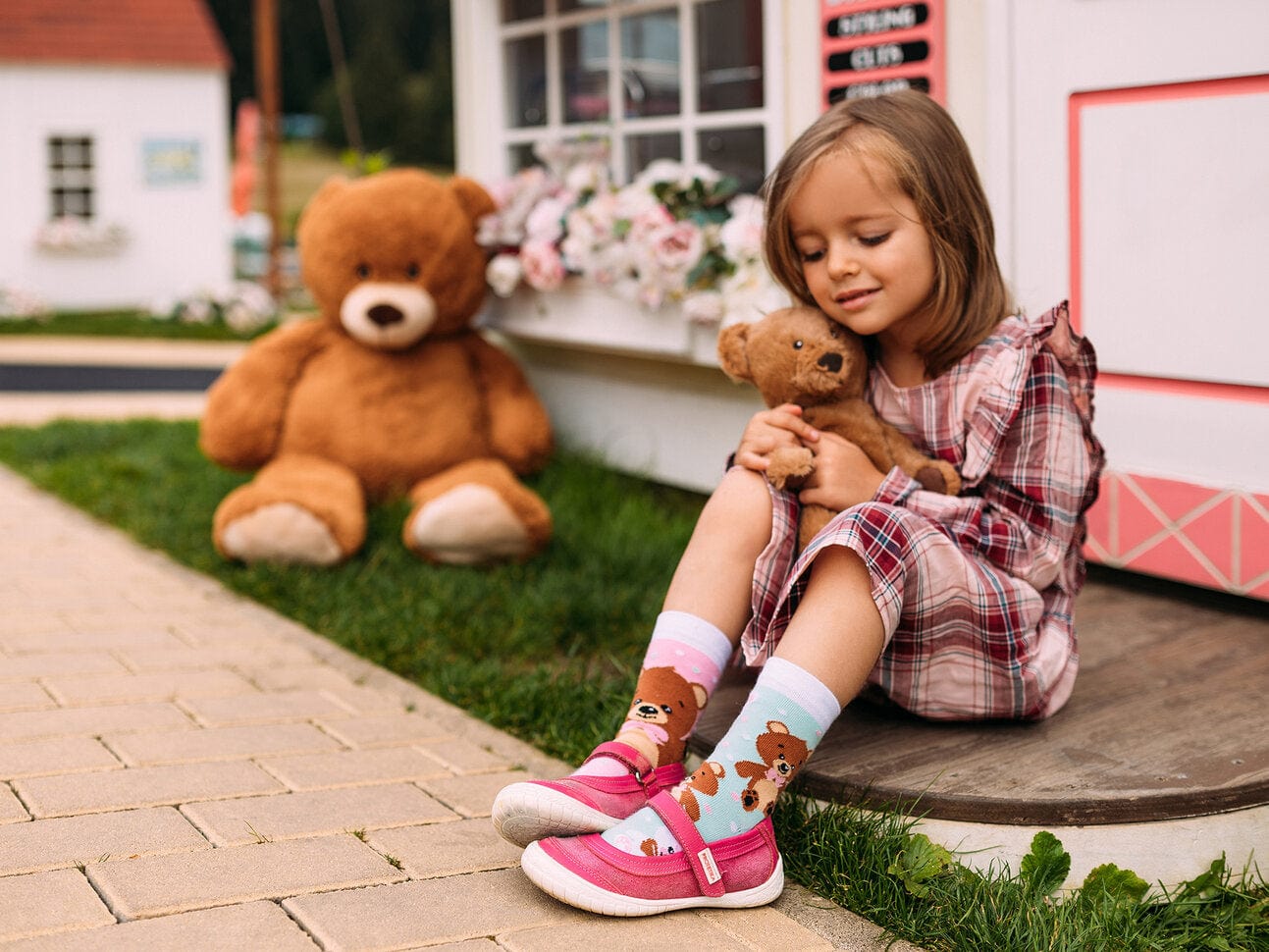 Le Bar a Chaussettes - Chaussettes Enfants Ours en Peluche