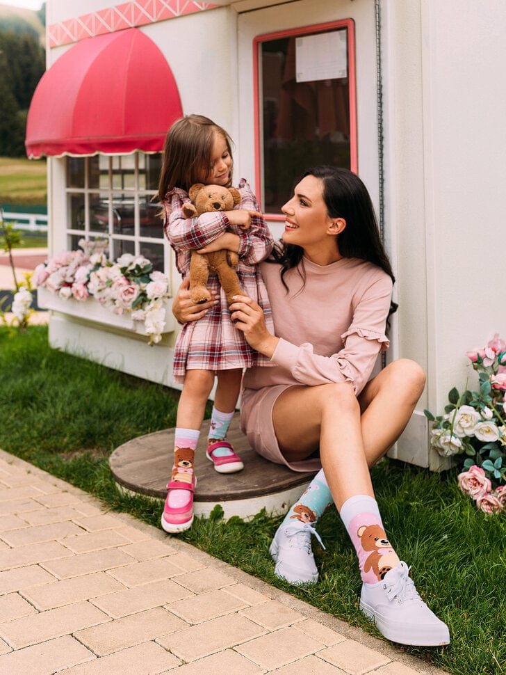 Le Bar a Chaussettes - Chaussettes Enfants Ours en Peluche