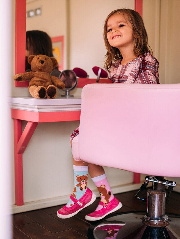 Le Bar a Chaussettes - Chaussettes Enfants Ours en Peluche