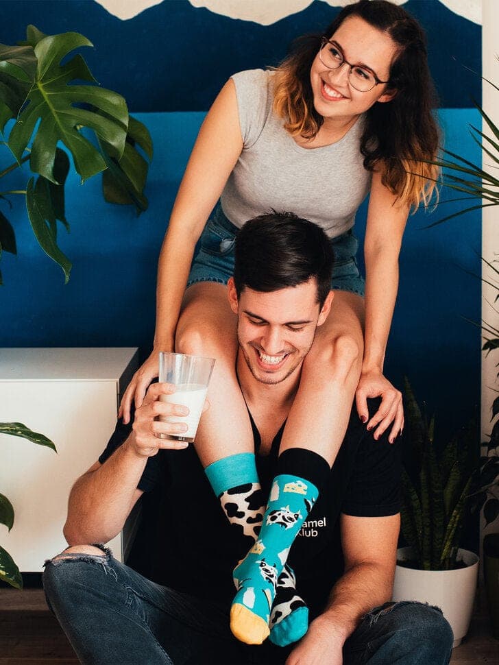 Le Bar a Chaussettes - Chaussettes Vaches