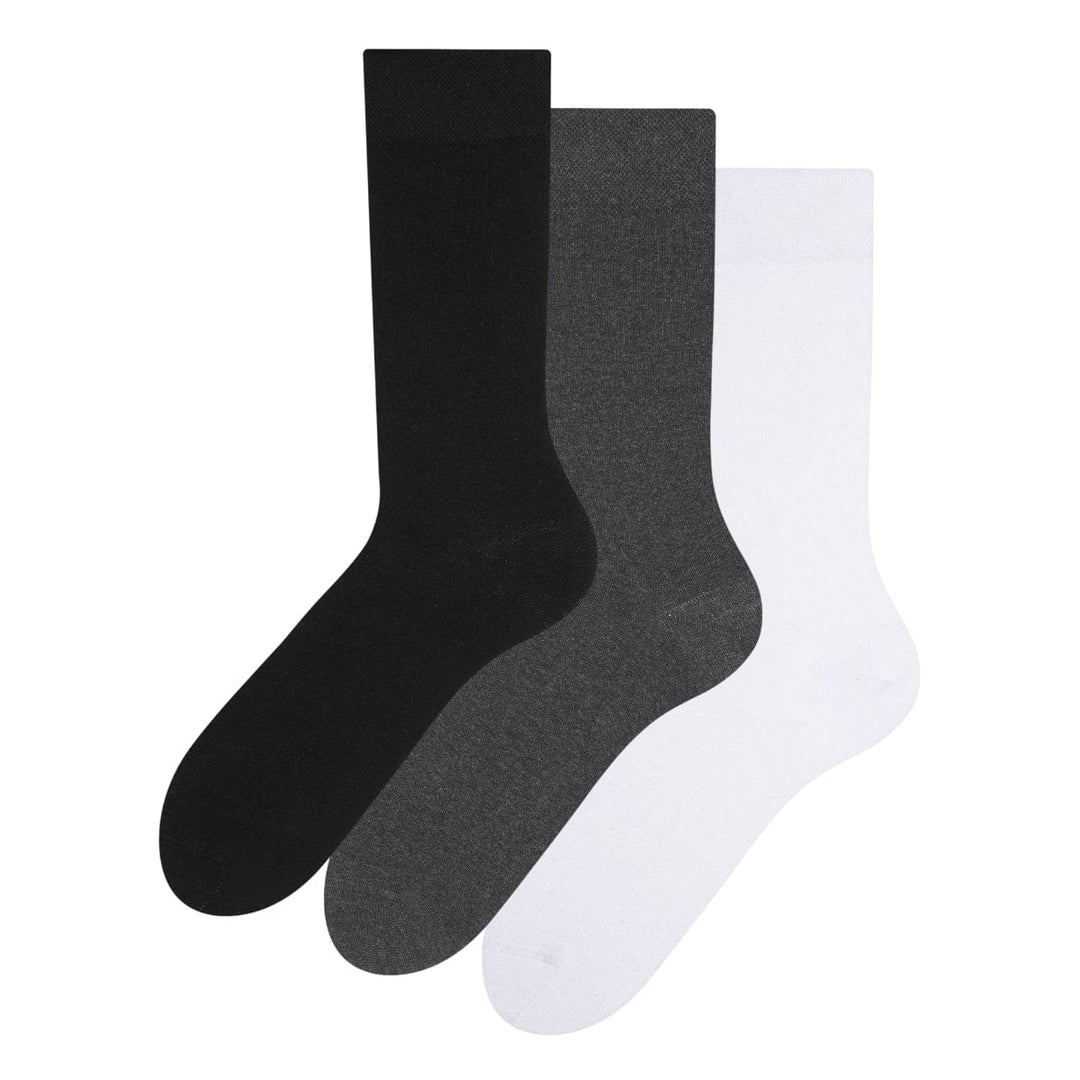 Le Bar a Chaussettes - Lot de 3 Paires de Chaussettes Coton Recyclé Classique