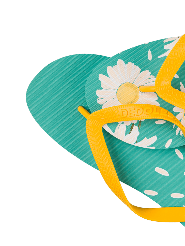 Le Bar a Chaussettes - Tongues Marguerites Estivales