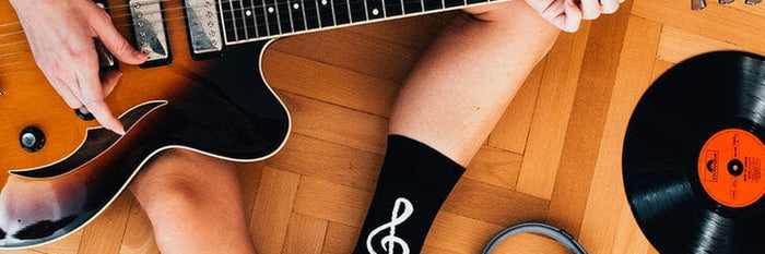 Collection chaussettes-passion-musique