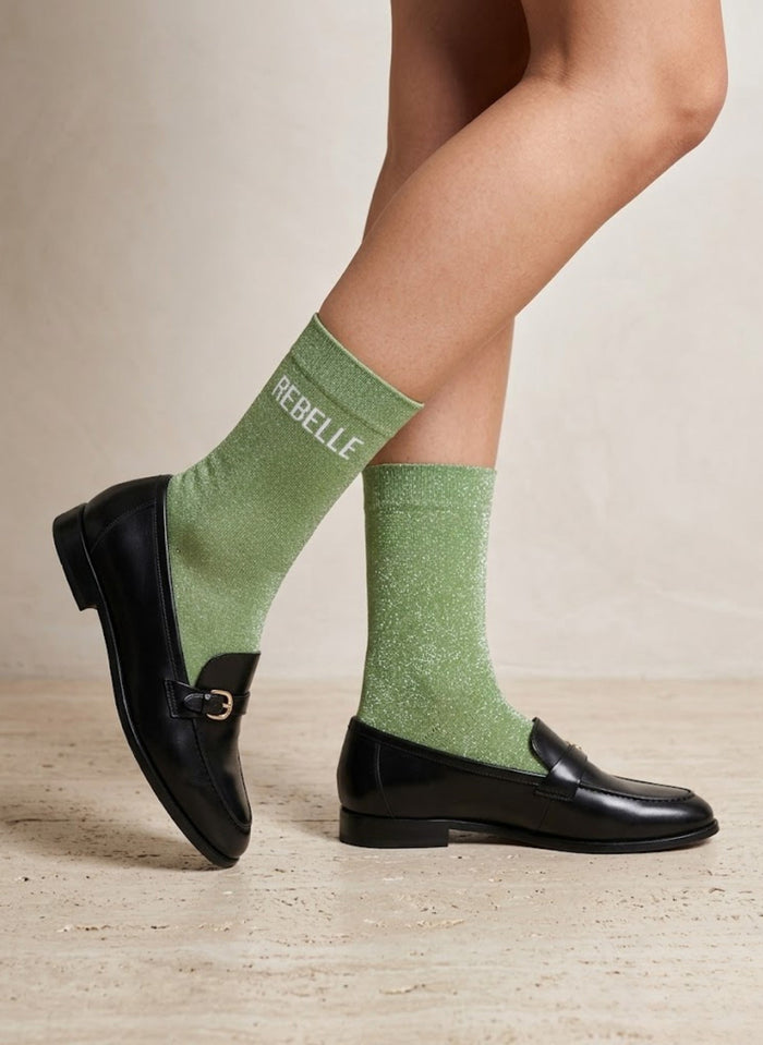 Chaussettes Femme à Paillettes - Rebelle