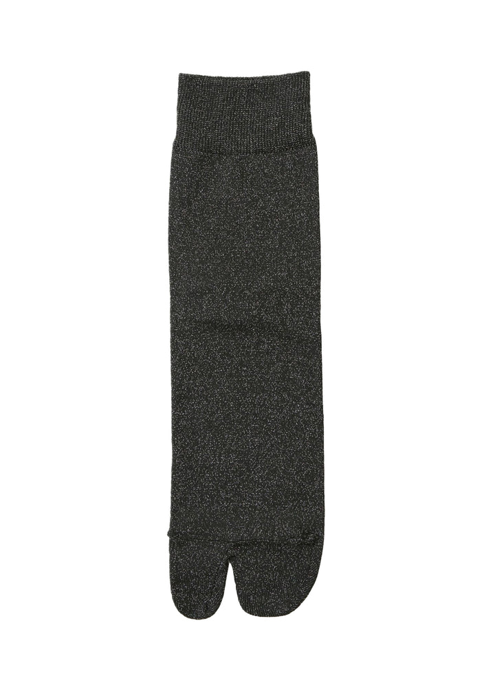 Chaussettes Tabi à Paillettes Noires - Tabio
