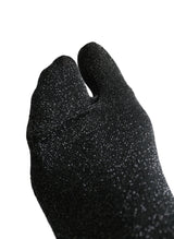 Chaussettes Tabi à Paillettes Noires