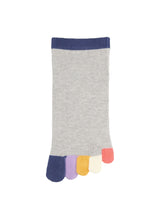 Socquettes 5 Doigts Arc-En-Ciel