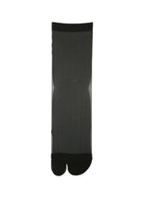 Chaussettes Tabi Transparentes Noires