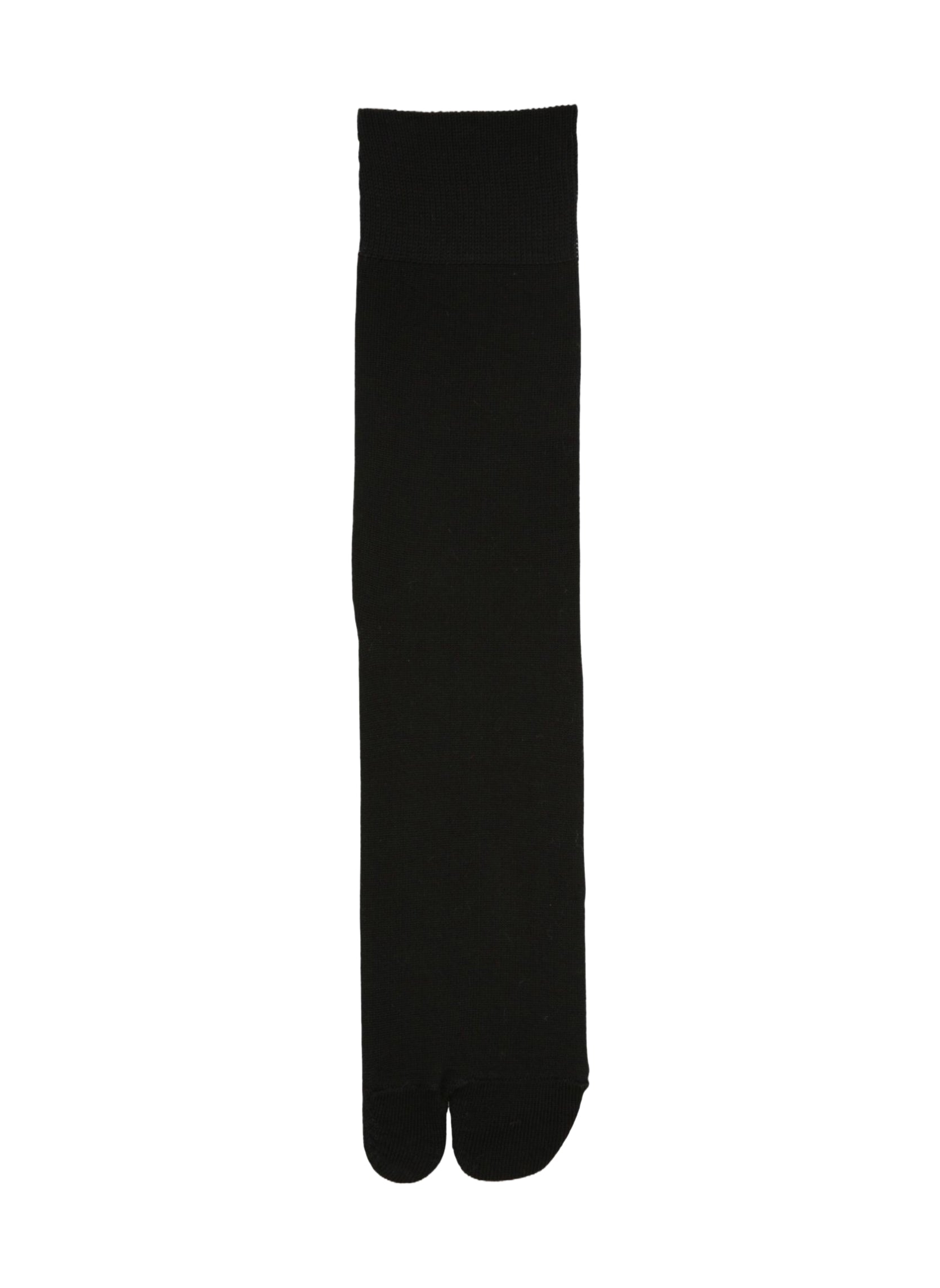 Chaussettes Tabi Unies Noires